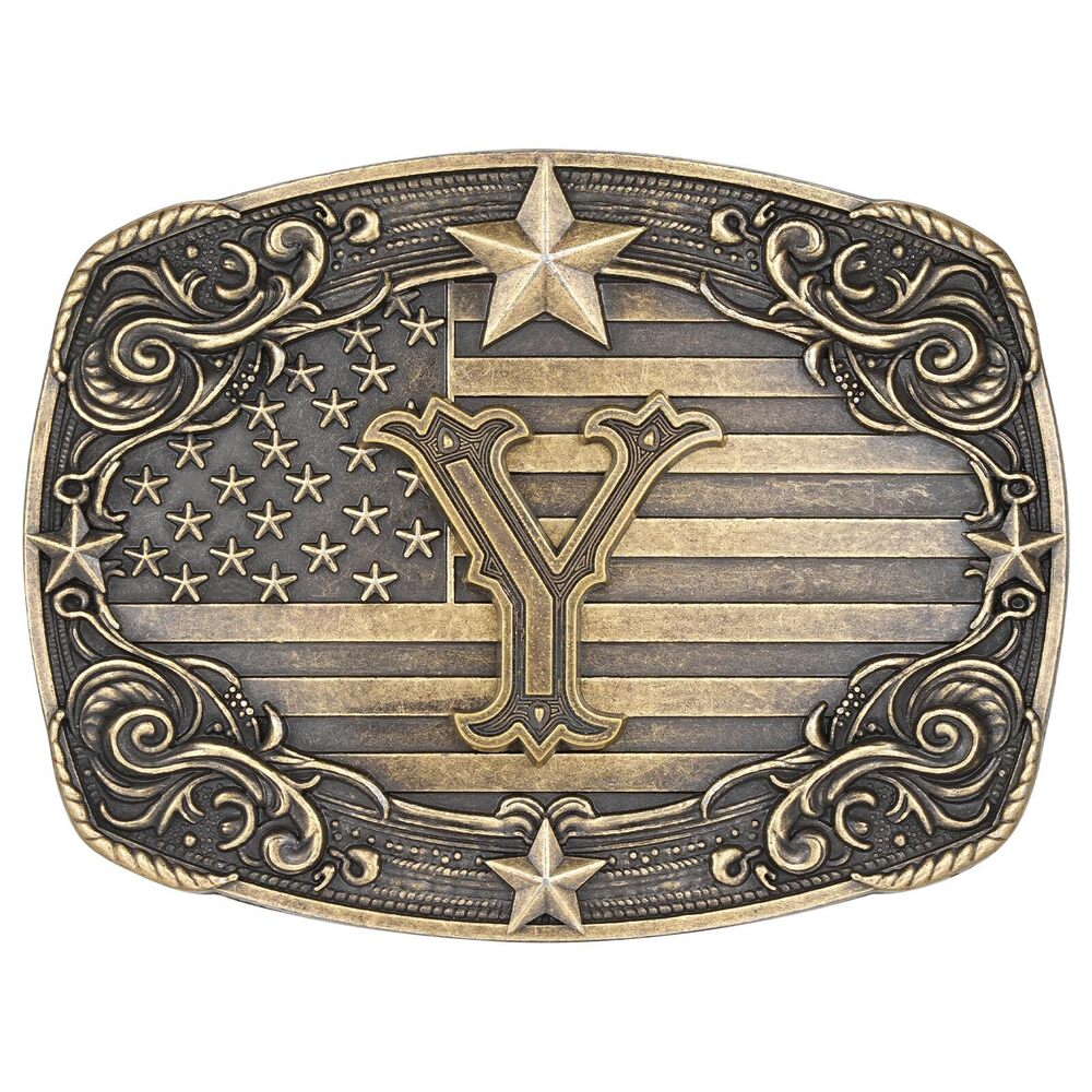 9538 Western Belt Buckle Initial Letter ABCDJRM to Z Rodeo Cowboy Belt